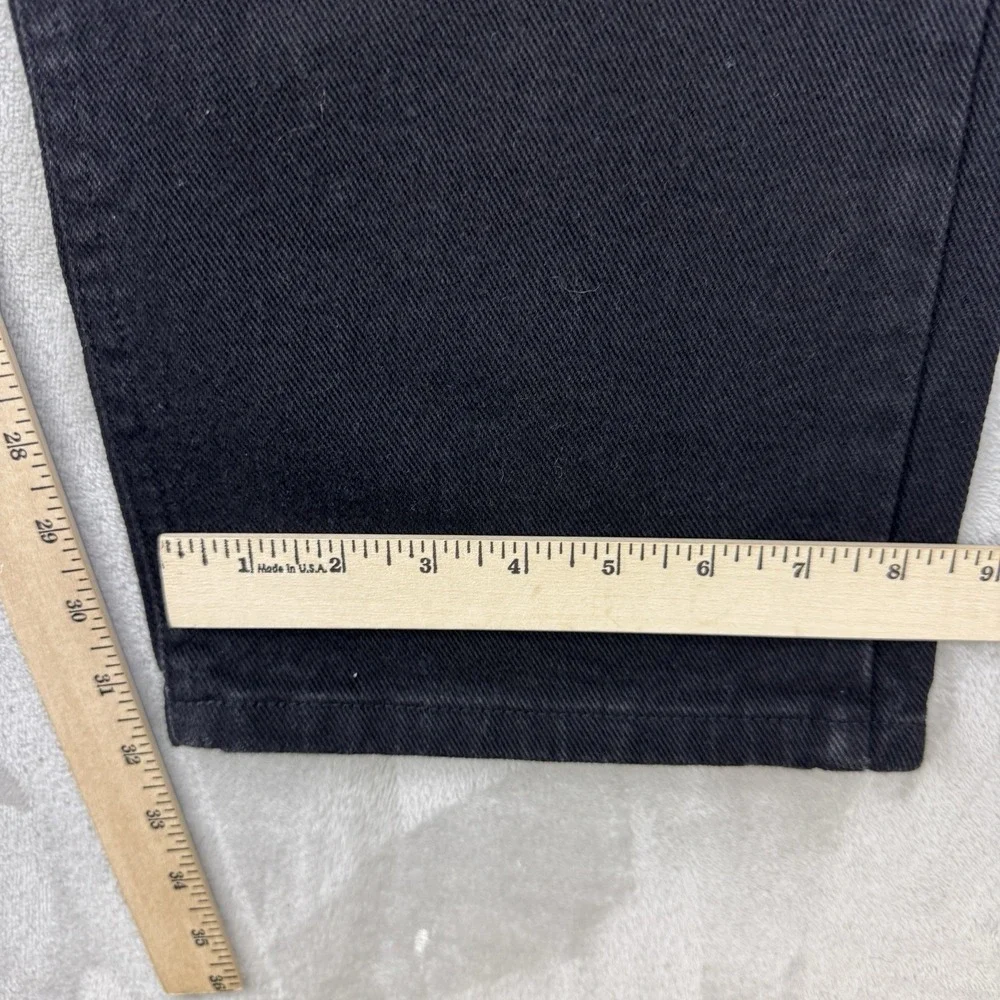 Lee Vintage Union Made Black Straight Relaxed Fit‎ Jeans Mens (Actual 38x32) USA